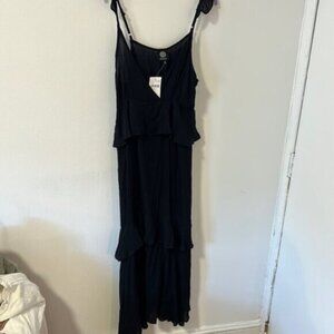 Bobeau NWT Nordstrom Black Cover Up Dress Size M